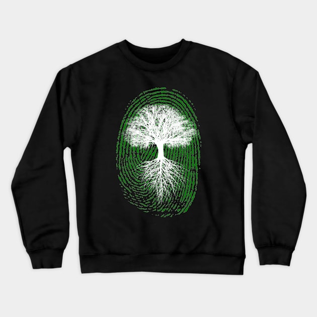 Green Thumb Crewneck Sweatshirt by wanungara